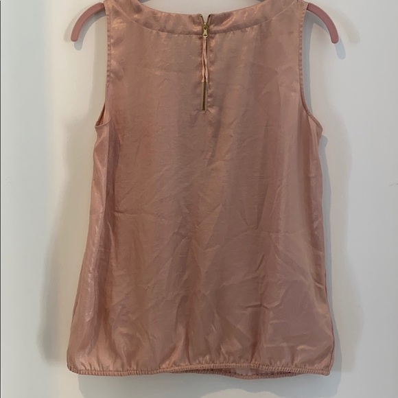 Ann Taylor Loft Shimmery Sleeveless Top - Picture 2 of 8
